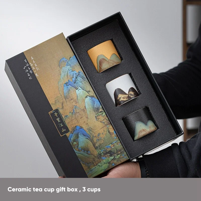 Coffee Tea Box - Gift Box,Japanese Ceramic Tea Cup, Porcelain