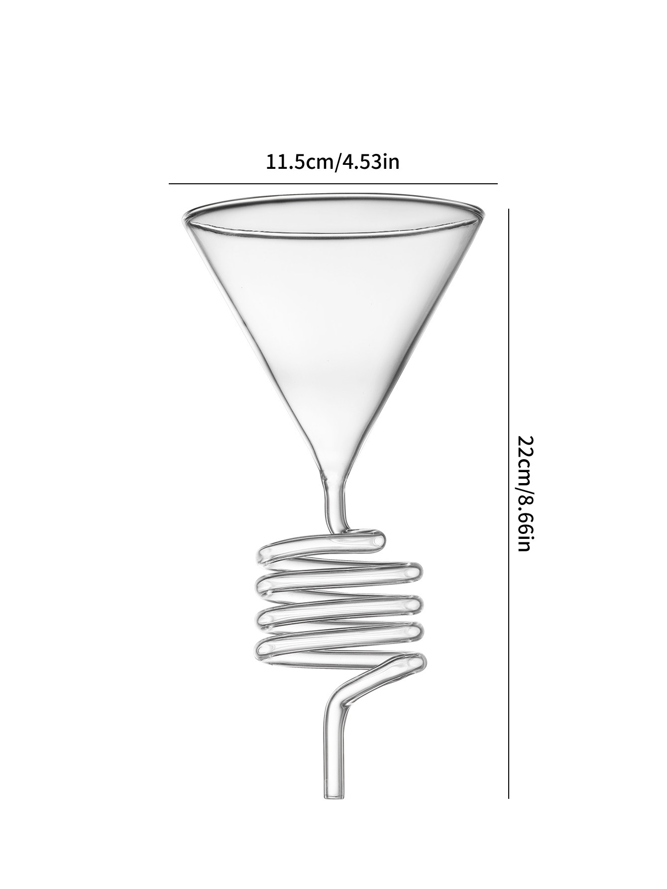 Coffee Dripper V60 - Spiral Cooling Coffee Dripper Ins Style