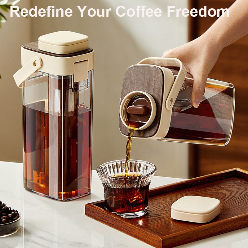 Coffee Tea Infuser - Cold Brew Coffee Pitcher Leak Proof