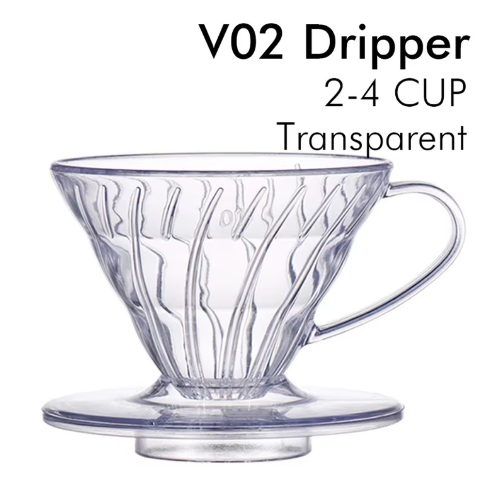 Coffee Dripper V60 - New Plastic Coffee Hand Dripper V