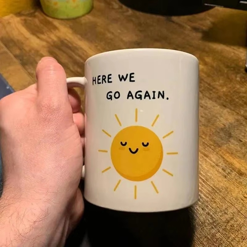 Coffee Tea Good Morning - Coffee Cup Funny Sarcastic Funny Ceramic