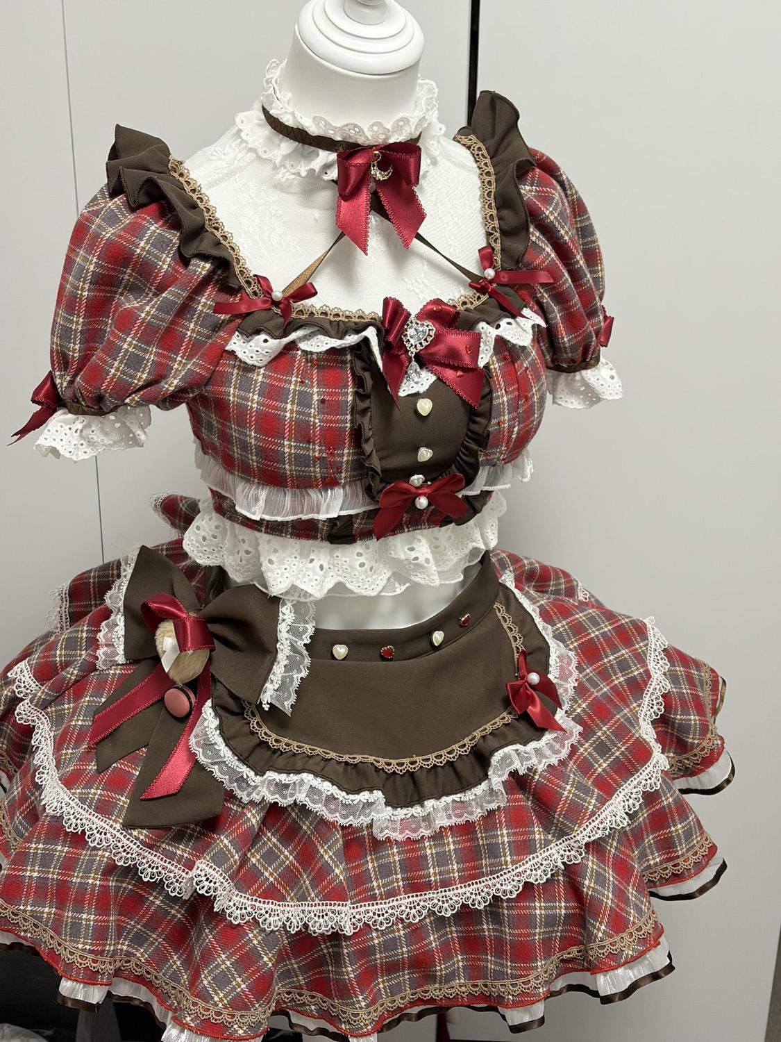 Japanese Sweet Plaid Bow 2 pie - đánh giá và giá Coffee Tea Weight Loss