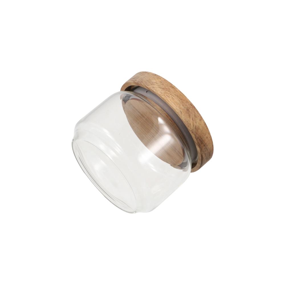 Multi-Use Wooden Lid Glass Foo - đánh giá và giá Coffee Tea And Sugar Canister Set