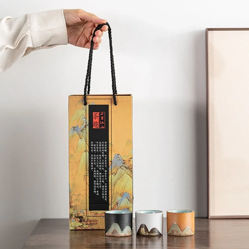 Gift Box,Japanese Ceramic Tea  - đánh giá và giá Coffee Tea Box
