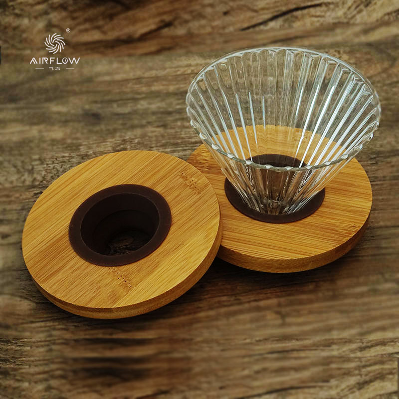 Pour Over Coffee Set With Wood - đánh giá và giá Coffee Dripper V60