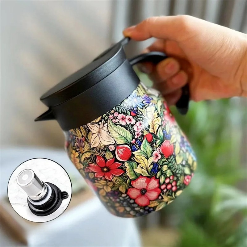 800ml Coffee Pot with Tea Infu - đánh giá và giá Coffee Tea Infuser