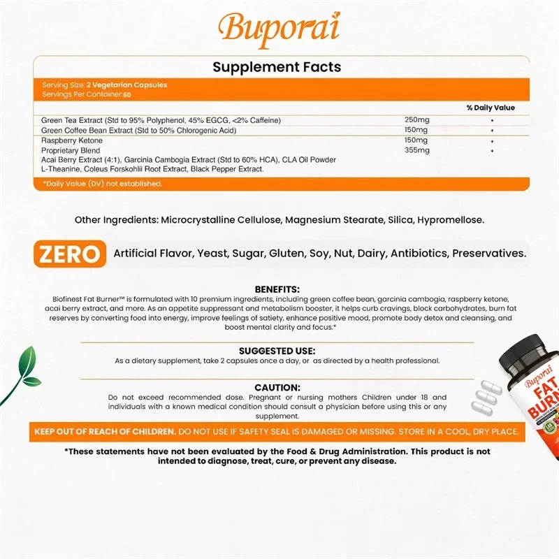 Fat Burner Capsules - Healthy  - đánh giá và giá Coffee Tea Weight Loss