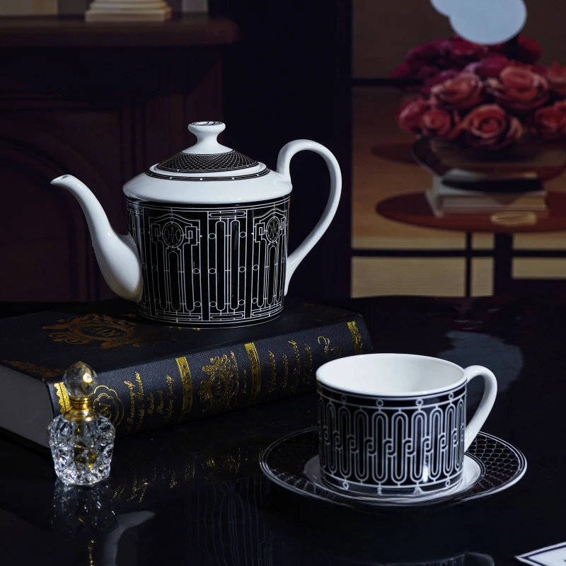 Simple European-Style Tea Set  - đánh giá và giá Coffee Tea Box