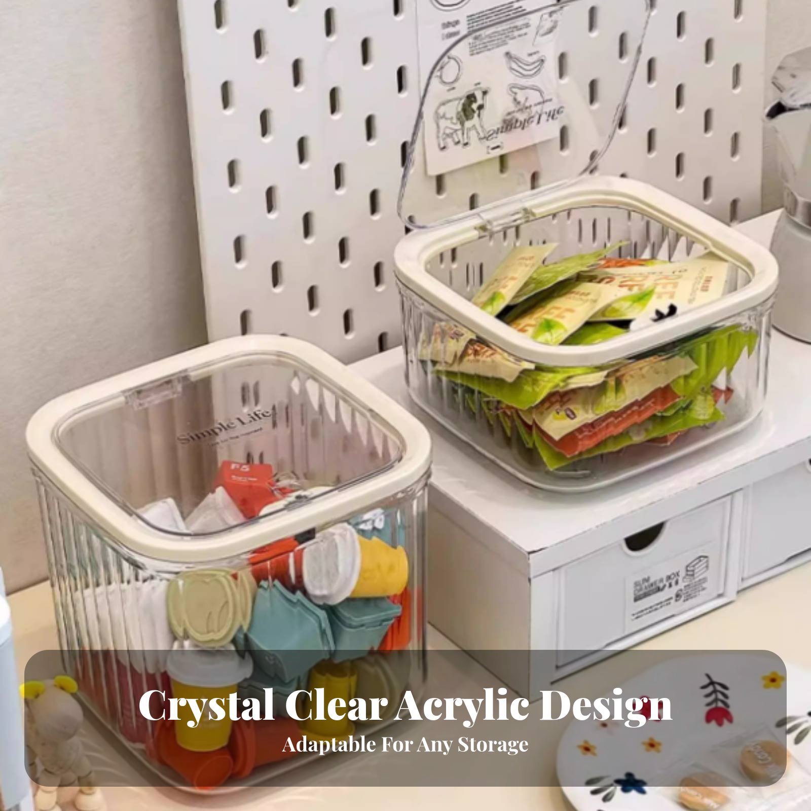 Plastic Tea Bag Storage Box La - đánh giá và giá Coffee Tea Box
