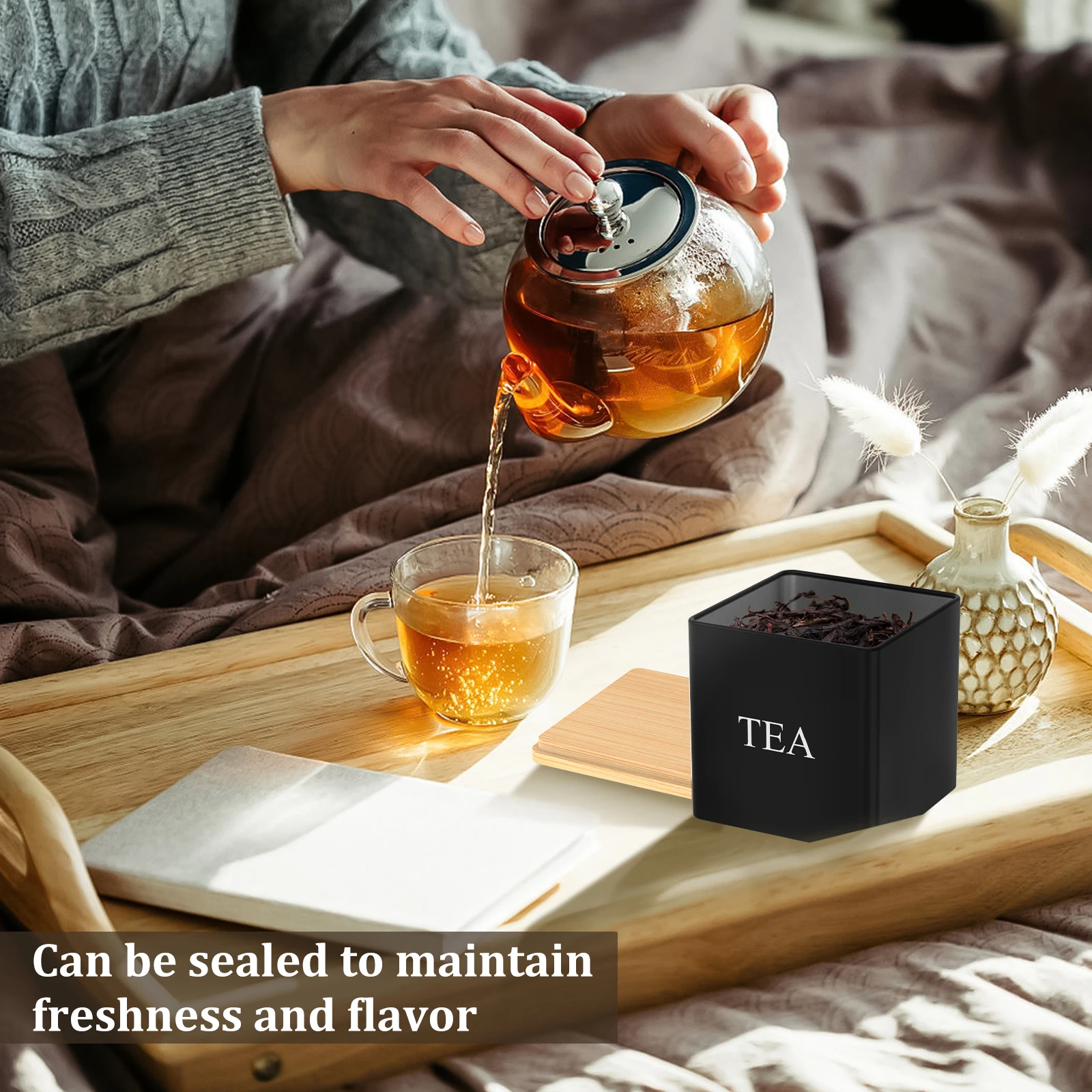 3Pcs Set 500ml Tea Sugar Coffe - đánh giá và giá Coffee Tea And Sugar Canister Set