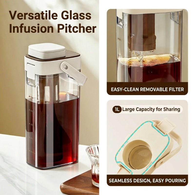 Cold Brew Coffee Pitcher Leak  - đánh giá và giá Coffee Tea Infuser