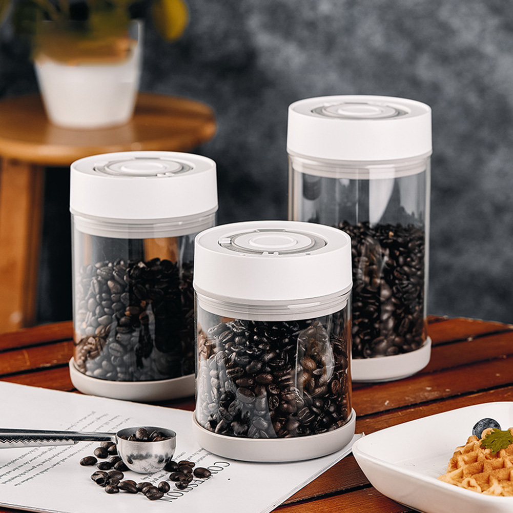 Kitchen Moisture-proof Glass C - đánh giá và giá Coffee Tea Box