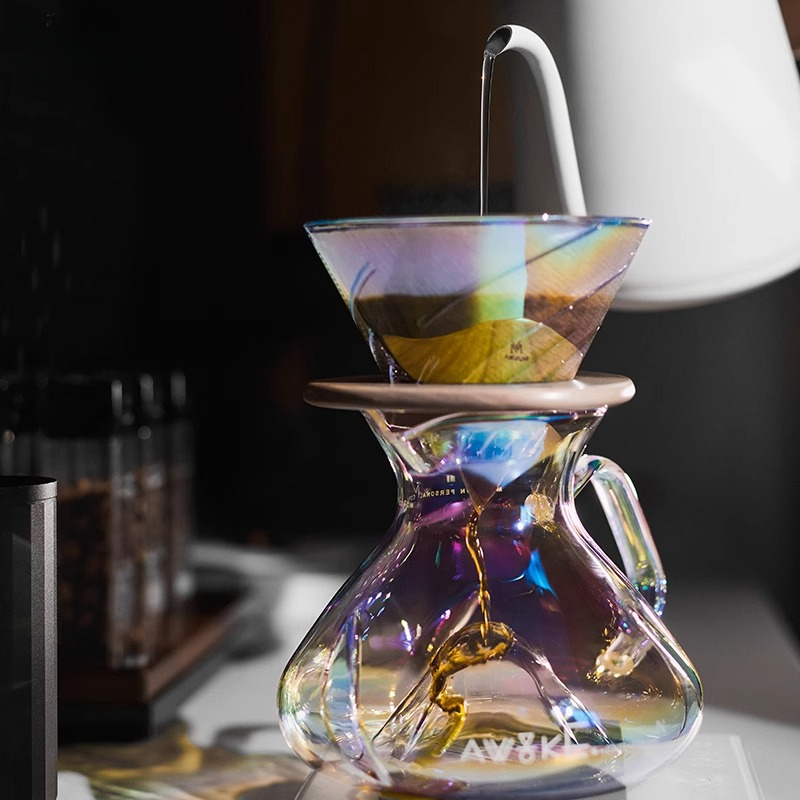 Pour Over Coffee Maker Glass C - đánh giá và giá Coffee Dripper V60