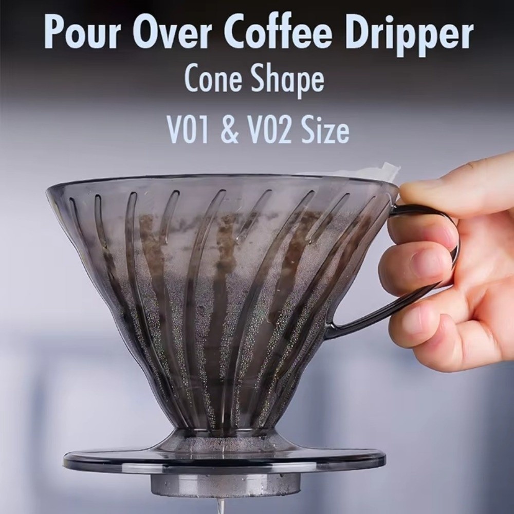 New Plastic Coffee Hand Drippe - đánh giá và giá Coffee Dripper V60