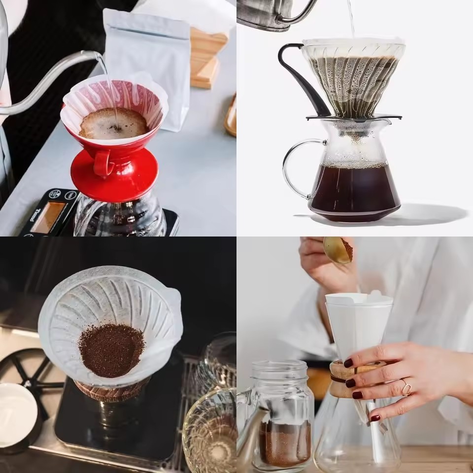 50pcs/set Log Pulp Paper Coffe - đánh giá và giá Coffee Tea Infuser