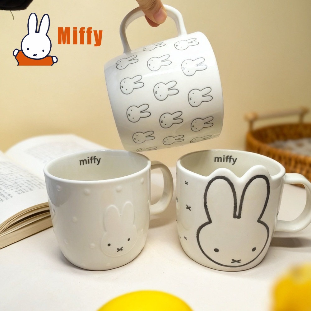 Kawaii Miffy Ceramic Mug Cute  - đánh giá và giá Coffee Tea Good Morning