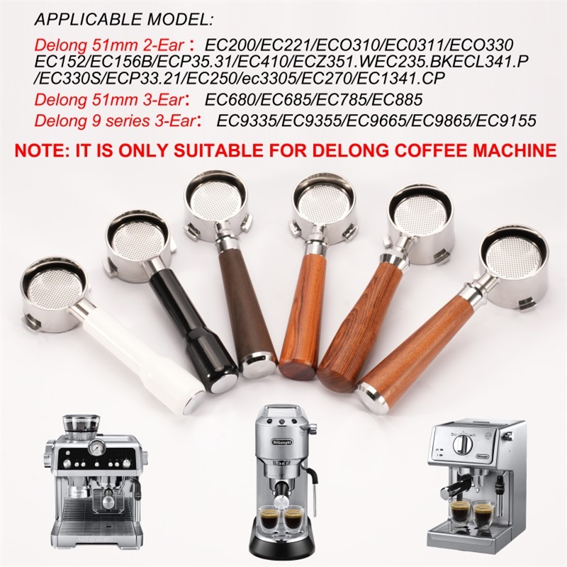 51mm Coffee Bottomless Portafi - đánh giá và giá Delonghi Espresso Magnifica