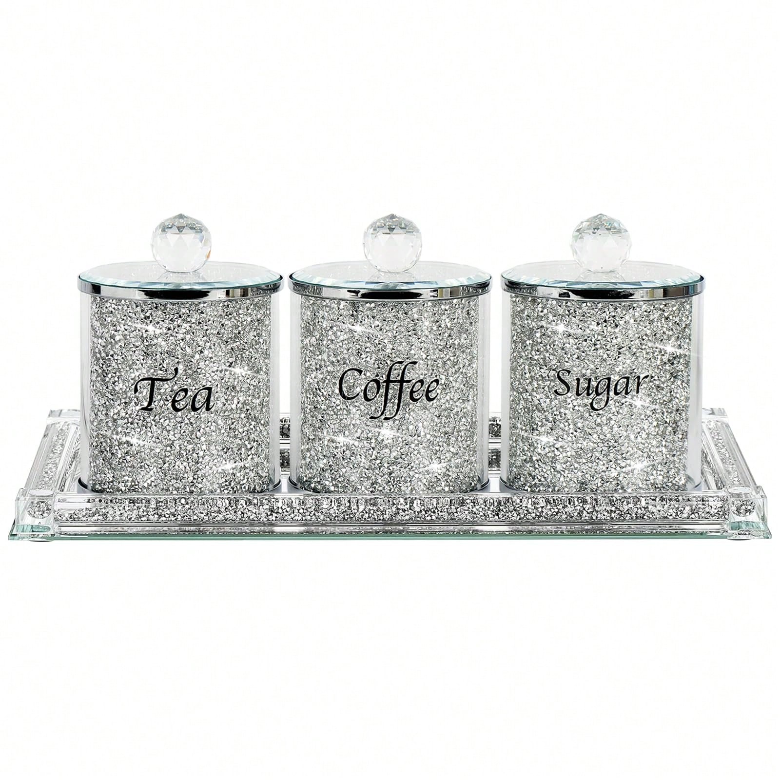 Coffee Sugar Tea Canister Set  - đánh giá và giá Coffee Tea And Sugar Canister Set