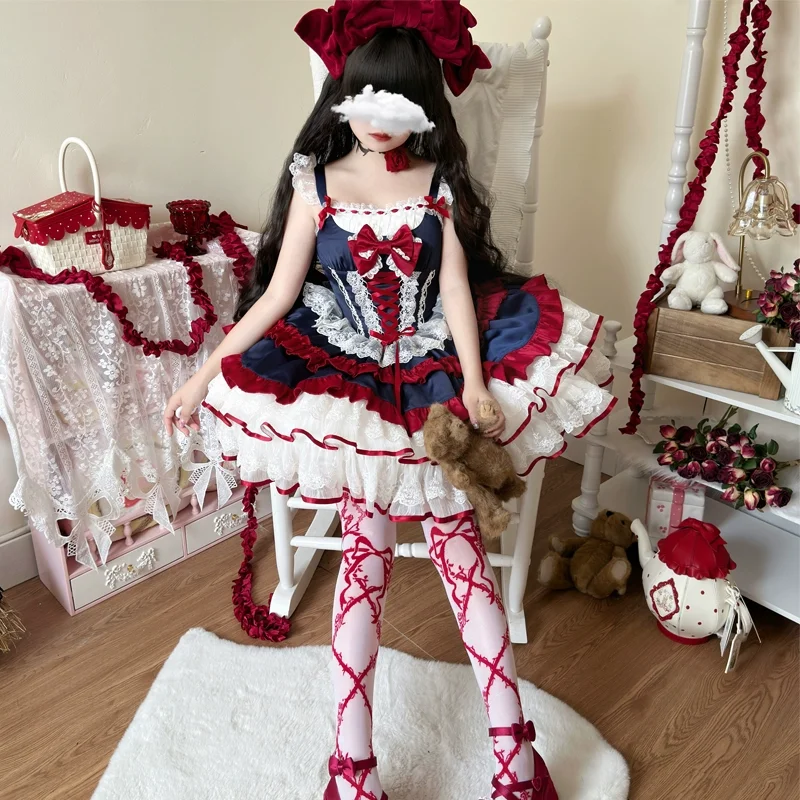 Japanese Sweet Lolita JSK Dres - đánh giá và giá Coffee Tea Weight Loss