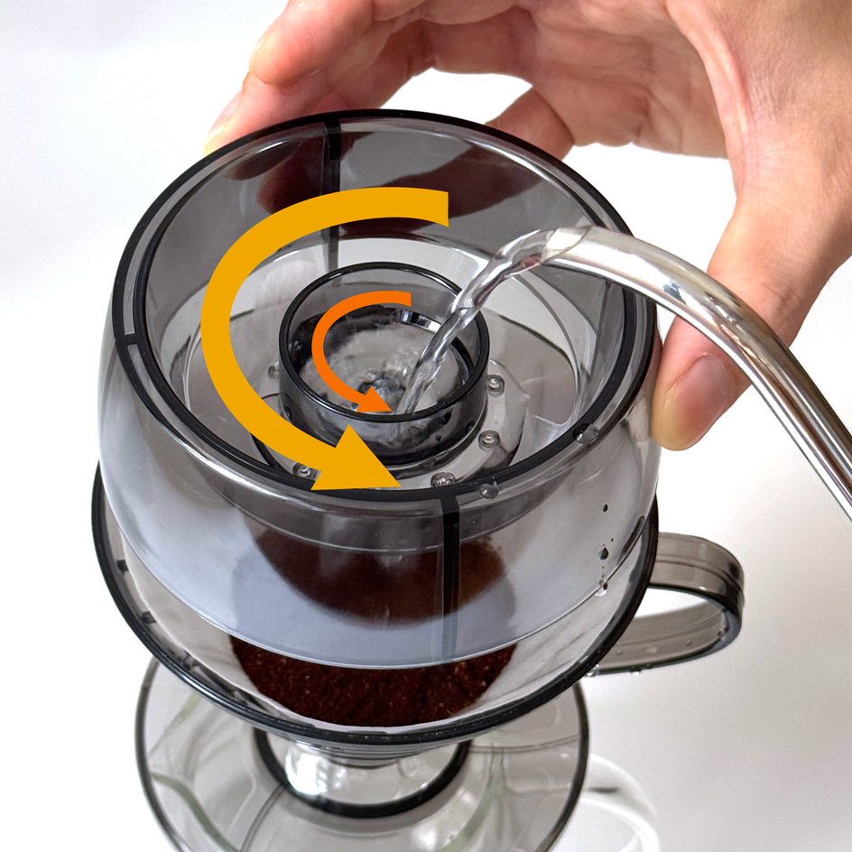Coffee Filter Drip Shower V02  - đánh giá và giá Coffee Dripper V60