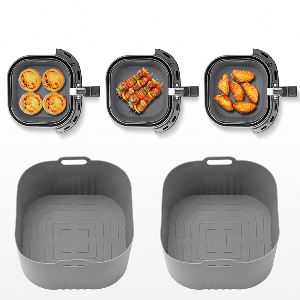 Square Air Fryer Silicone Line - đánh giá và giá Philips Air Fryer Hd9252